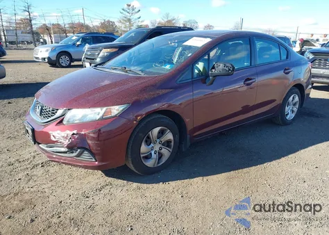 2015 Honda Civic Lx z USA, uszkodzony, nr VIN 19XFB2F53FE031598